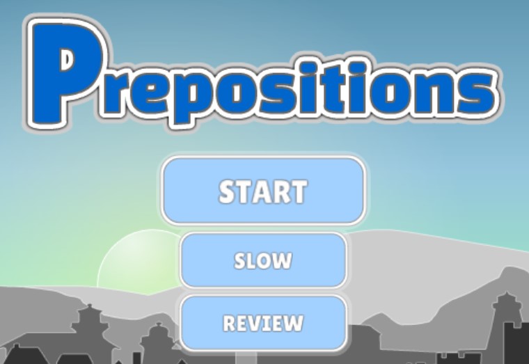 Preposiciónes en inglés