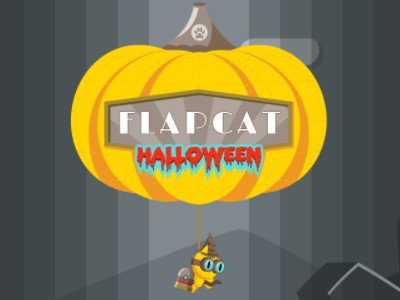 FlapCat Haloween - juego divertido online