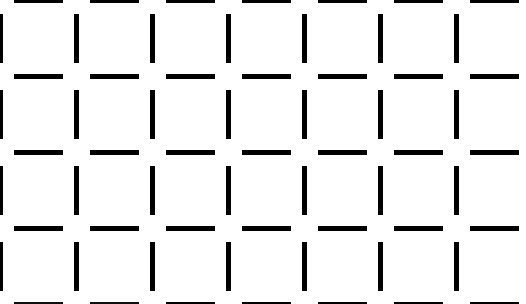 ilusiones ópticas - cuadrados o círculos