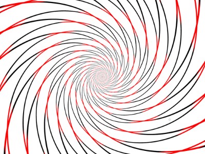 Ilusiones ópticas - circulos o espirales